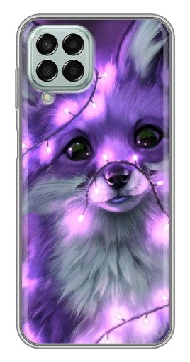 Силиконовый чехол с изображением "Лисенок фиолетовый" для Samsung Galaxy M33 (5G) (M336B)