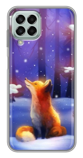 Чехол с печатью "Лисичка в лесу" для Samsung Galaxy M33 (5G) (M336B)