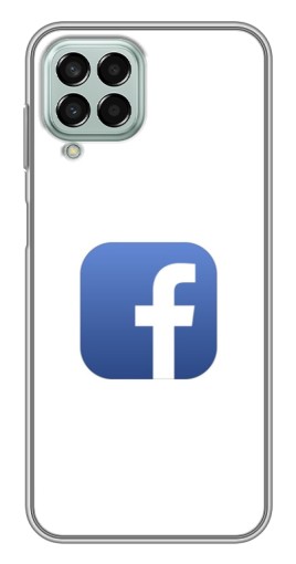 Чехол с картинкой "Лого Фейсбук" для Samsung Galaxy M33 (5G) (M336B)