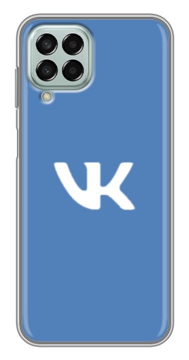 Чехол с принтом "Лого ВК" для Samsung Galaxy M33 (5G) (M336B)