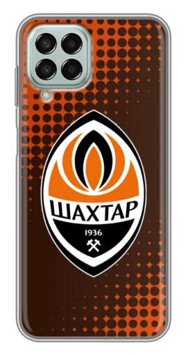 Силиконовый чехол с изображением "Логотип Шахтер Донецк" для Samsung Galaxy M33 (5G) (M336B)