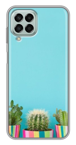 Чехол с картинкой "Маленькие кактусы" для Samsung Galaxy M33 (5G) (M336B)