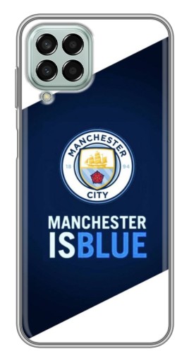 Чехол с принтом "Manchester is Blue" для Samsung Galaxy M33 (5G) (M336B)
