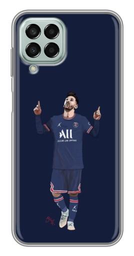 Чехол с принтом "Месси в ПСЖ" для Samsung Galaxy M33 (5G) (M336B)