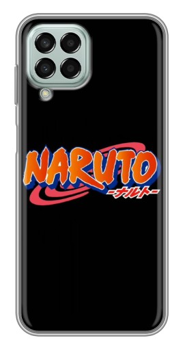 Силиконовый чехол с изображением "Надпись Naruto" для Samsung Galaxy M33 (5G) (M336B)