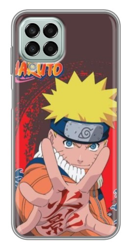 Силиконовый чехол с изображением "Naruto атакует" для Samsung Galaxy M33 (5G) (M336B)
