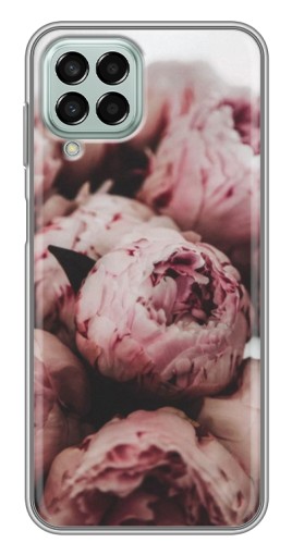 Чехол с картинкой "Нежные пионы" для Samsung Galaxy M33 (5G) (M336B)