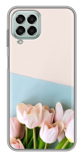 Чехол с картинкой "Нежные тюльпаны" для Samsung Galaxy M33 (5G) (M336B)