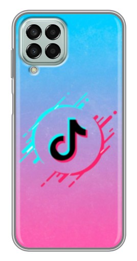 Чехол с печатью "Нота ТикТок" для Samsung Galaxy M33 (5G) (M336B)