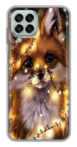 Чехол с принтом "Новогодний лесенок" для Samsung Galaxy M33 (5G) (M336B)
