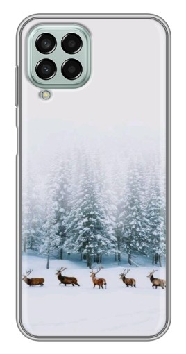 Чехол с печатью "Олени в лесу" для Samsung Galaxy M33 (5G) (M336B)