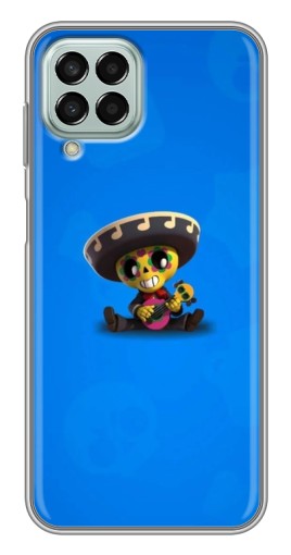 Чехол с принтом "Poco с гитарой" для Samsung Galaxy M33 (5G) (M336B)