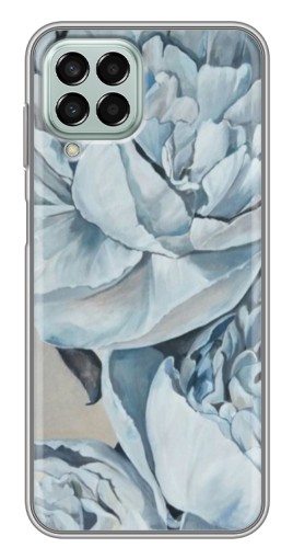Чехол с картинкой "Рисунок пионы" для Samsung Galaxy M33 (5G) (M336B)