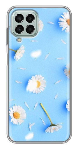 Чехол с картинкой "Ромашковый фон" для Samsung Galaxy M33 (5G) (M336B)
