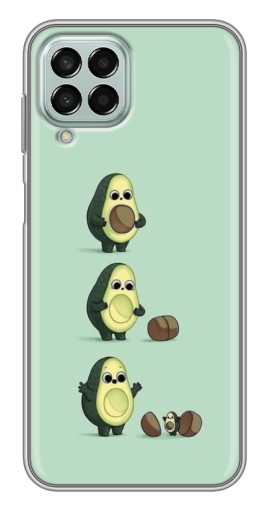 Чехол с принтом "Рождение авокадо" для Samsung Galaxy M33 (5G) (M336B)