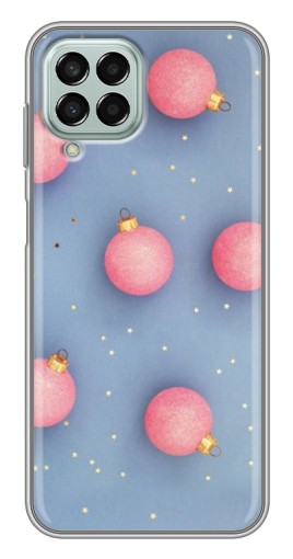 Силиконовый чехол с изображением "Розовые шары" для Samsung Galaxy M33 (5G) (M336B)