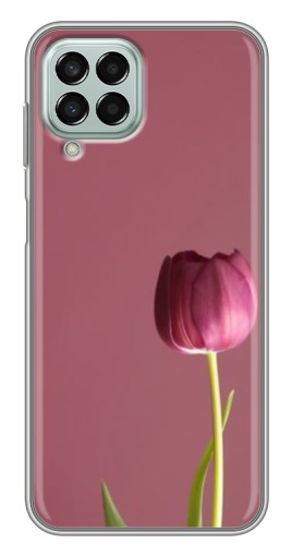 Силиконовый чехол с изображением "Розовый тюльпан" для Samsung Galaxy M33 (5G) (M336B)