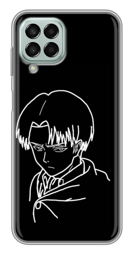 Силиконовый чехол с изображением "Силуэт Леви" для Samsung Galaxy M33 (5G) (M336B)