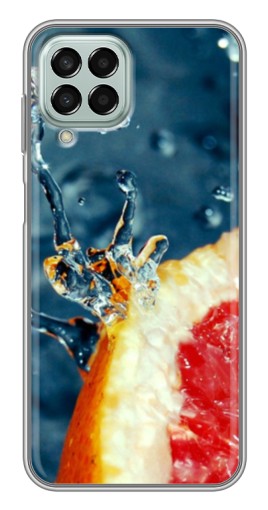 Силиконовый чехол с изображением "Сочный грейпфрут" для Samsung Galaxy M33 (5G) (M336B)