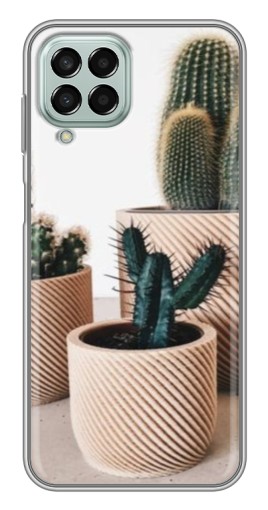 Чехол с принтом "стильные кактусы" для Samsung Galaxy M33 (5G) (M336B)