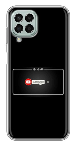 Чехол с принтом "subscribed" для Samsung Galaxy M33 (5G) (M336B)