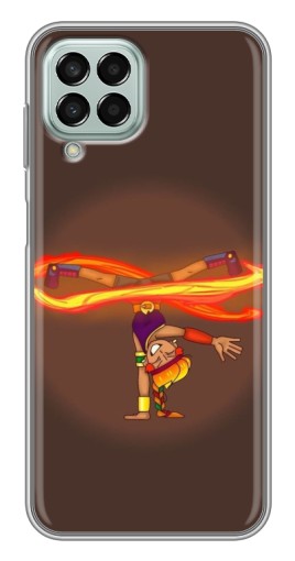 Чехол с печатью "Танцующая Амбер" для Samsung Galaxy M33 (5G) (M336B)
