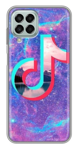 Чехол с картинкой "ТикТок мраморный" для Samsung Galaxy M33 (5G) (M336B)