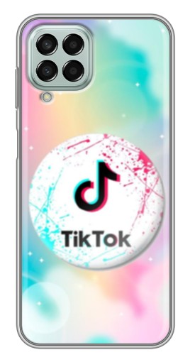 Чехол с принтом "TikTok принт" для Samsung Galaxy M33 (5G) (M336B)