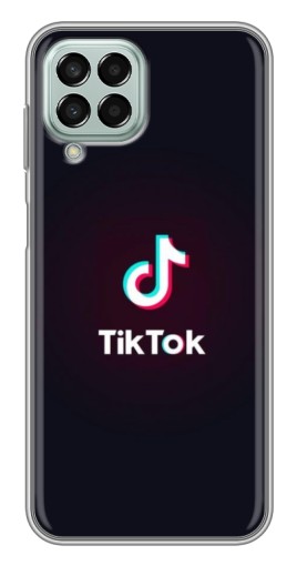 Чехол с принтом "TikTok темный" для Samsung Galaxy M33 (5G) (M336B)