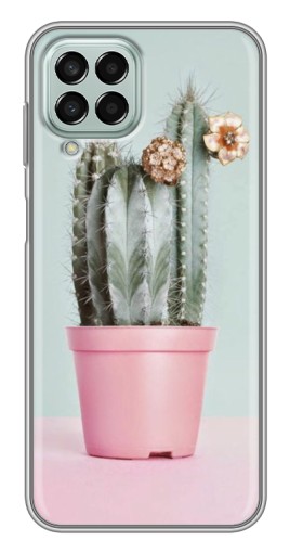 Чехол с печатью "Цветущий кактус" для Samsung Galaxy M33 (5G) (M336B)