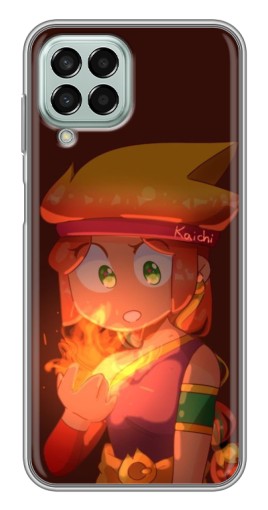 Чехол с картинкой "Удивлённая Амбер" для Samsung Galaxy M33 (5G) (M336B)