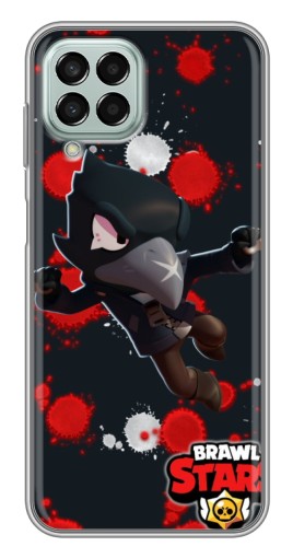 Силиконовый чехол с изображением "Ворон Бравл Старс" для Samsung Galaxy M33 (5G) (M336B)