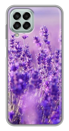 Силиконовый чехол с изображением "Яркая лаванда" для Samsung Galaxy M33 (5G) (M336B)