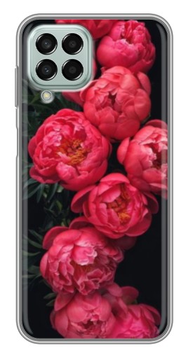 Чехол с принтом "Яркие пионы" для Samsung Galaxy M33 (5G) (M336B)