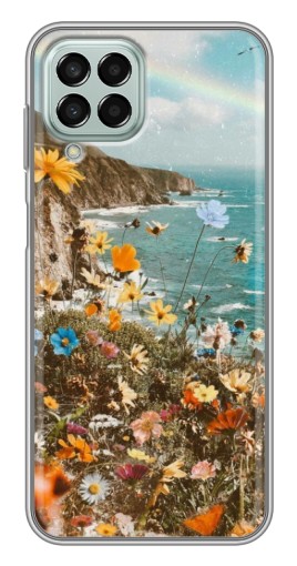 Чехол с картинкой "Яркие полевые цветы" для Samsung Galaxy M33 (5G) (M336B)