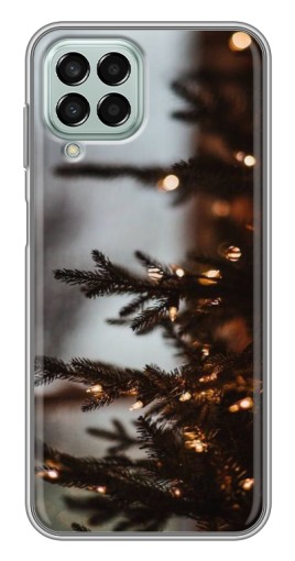 Чехол с картинкой "Елка с гирляндой" для Samsung Galaxy M33 (5G) (M336B)