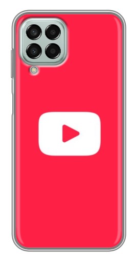 Чехол с картинкой "YouTube Кнопка" для Samsung Galaxy M33 (5G) (M336B)