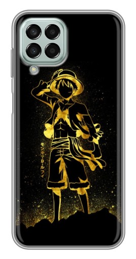 Силиконовый чехол с изображением "Золотой Де Луффи" для Samsung Galaxy M33 (5G) (M336B)
