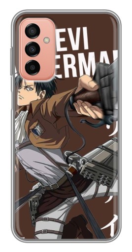 Чехол с принтом "Ackermankerman levi" для Samsung Galaxy M23 (5G)