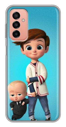Силиконовый чехол с изображением "Boss and Boy" для Samsung Galaxy M23 (5G)