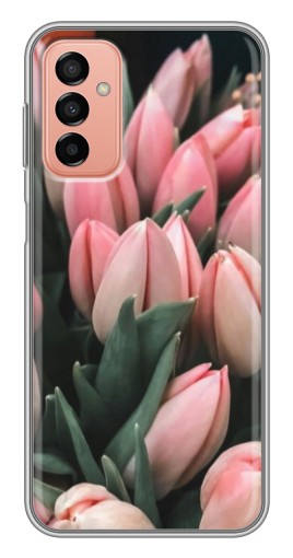 Чехол с печатью "Букет тюльпанов" для Samsung Galaxy M23 (5G)