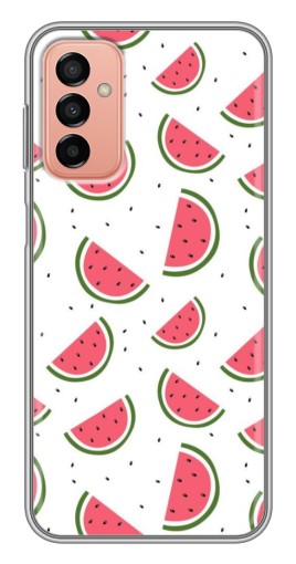 Силиконовый чехол с изображением "Дольки арбуза" для Samsung Galaxy M23 (5G)
