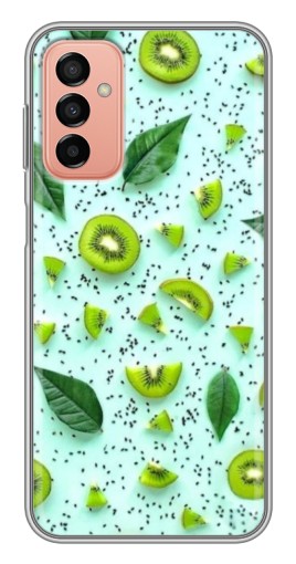Силиконовый чехол с изображением "Фон киви" для Samsung Galaxy M23 (5G)