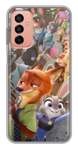 Чехол с печатью "Герои Зверополис" для Samsung Galaxy M23 (5G)