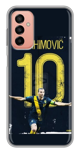 Чехол с картинкой "Ибрагимович 10" для Samsung Galaxy M23 (5G)