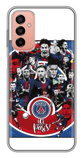 Чехол с принтом "Команда PSG" для Samsung Galaxy M23 (5G)