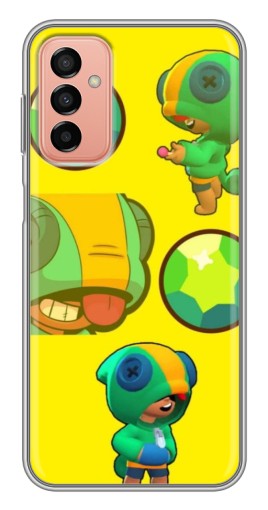 Силиконовый чехол с изображением "Кристалл и Леон" для Samsung Galaxy M23 (5G)