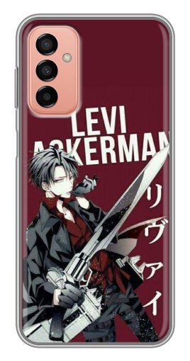 Силиконовый чехол с изображением "levi Ackerman" для Samsung Galaxy M23 (5G)