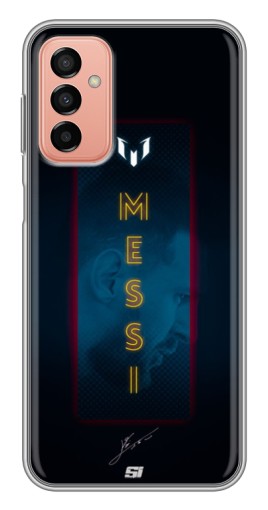 Чехол с картинкой "Логотип Месси" для Samsung Galaxy M23 (5G)