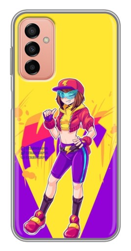 Силиконовый чехол с изображением "Макс Бравл Старс" для Samsung Galaxy M23 (5G)